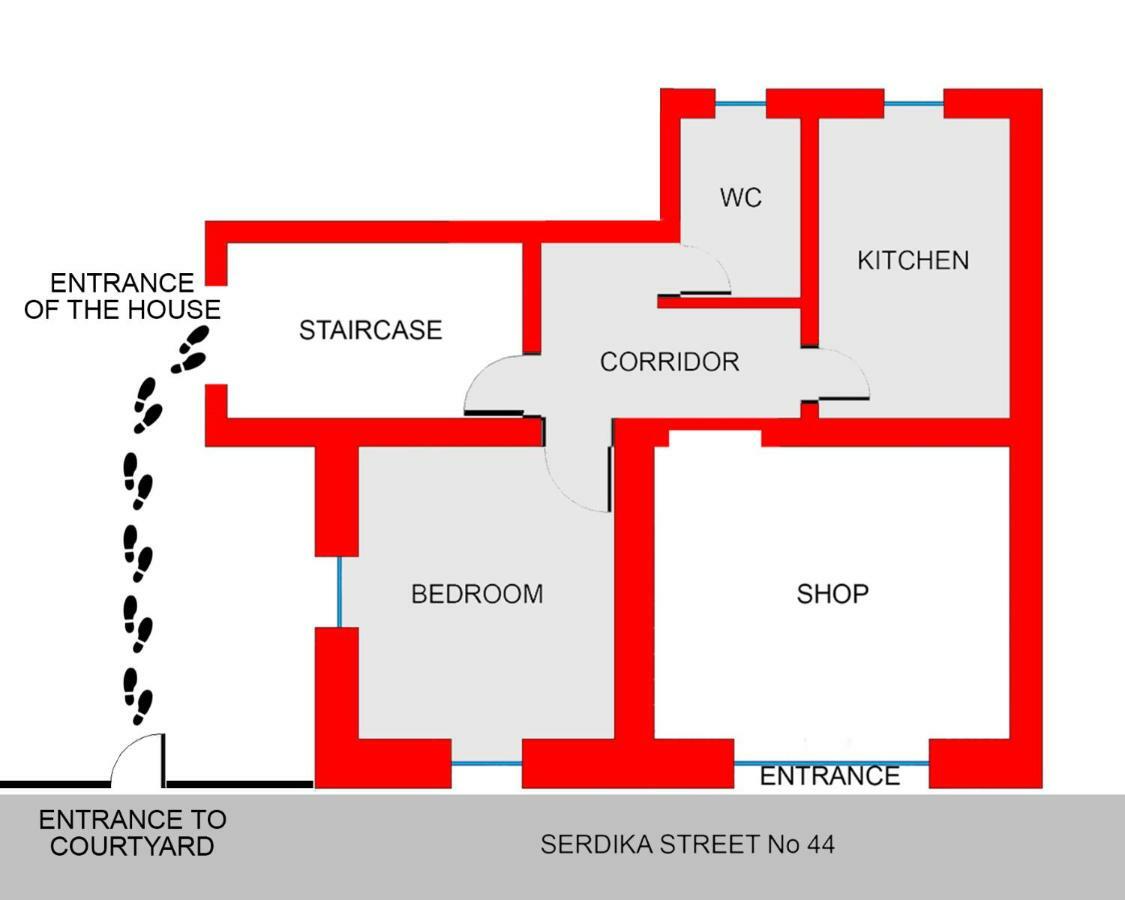 Ayki - Historic Centre Apartment Sofia Zewnętrze zdjęcie